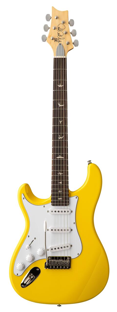 PRS John Mayer Left Handed SE Silver Sky in Dandy Lion, Rosewood